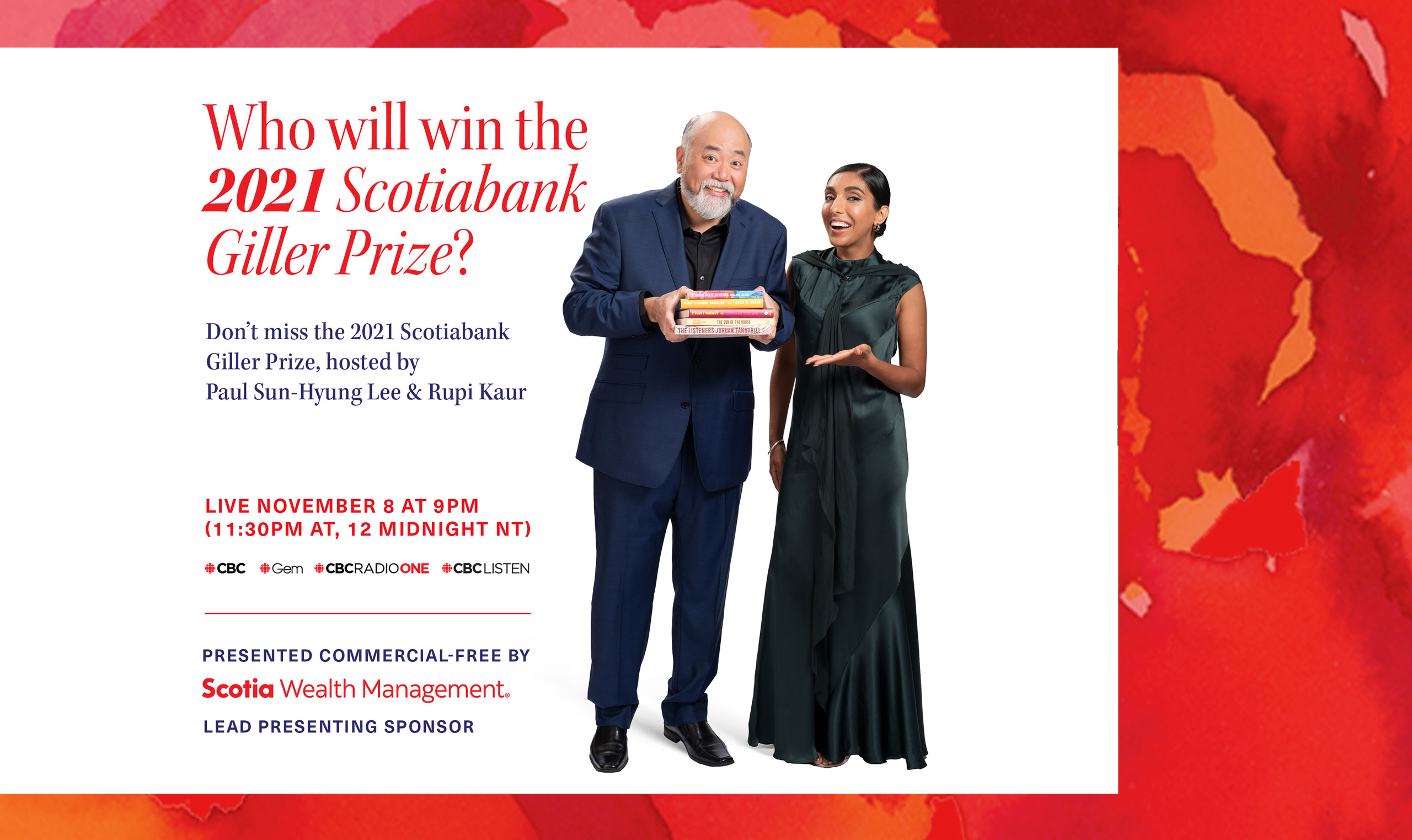 How to Watch the 2021 Scotiabank Giller Prize Gala Broadcast