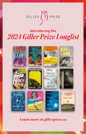 Giller Prize longlist poster