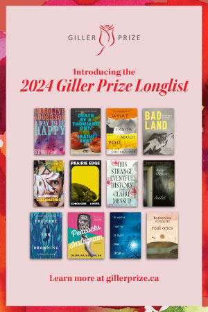 Giller Prize longlist poster