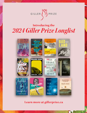 Giller Prize longlist poster