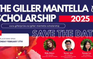 Giller Mantella Scholarship