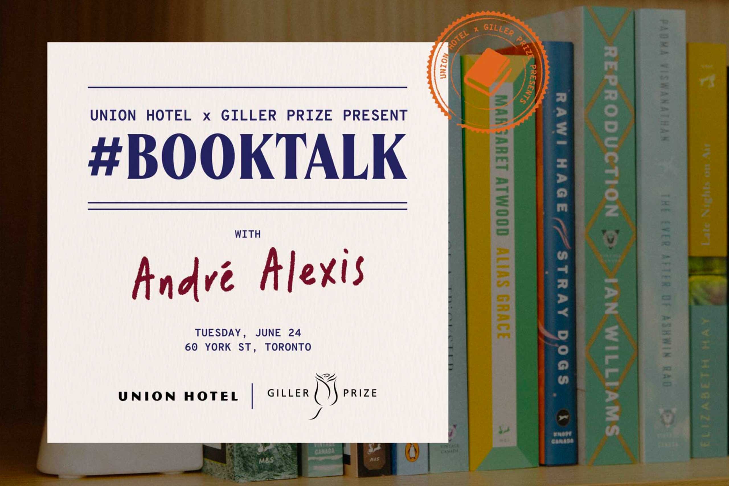 #BookTalk with Andre Alexis