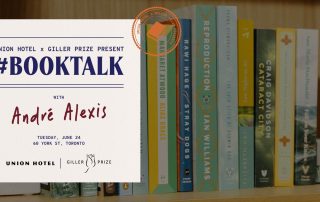 #BookTalk with Andre Alexis