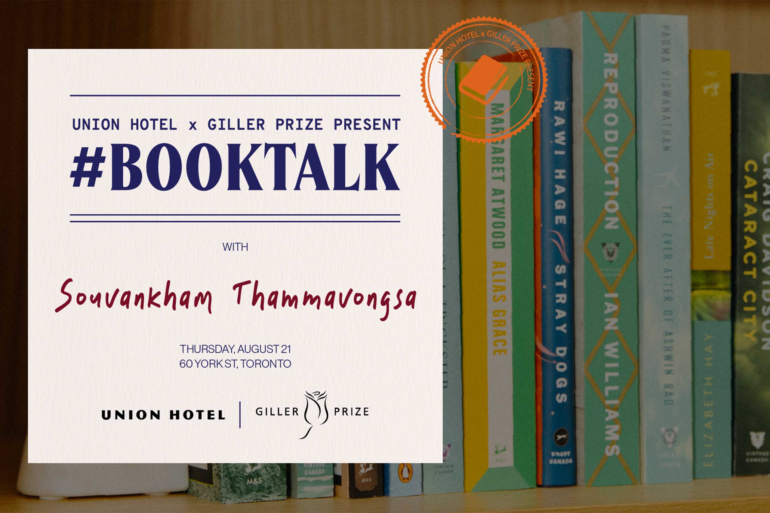 #BookTalk with Souvankham Thammavongsa
