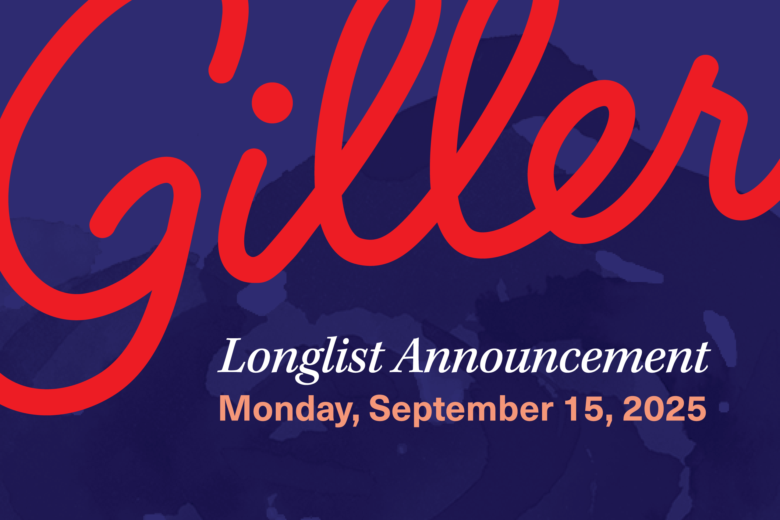 2025 Longlist Announcement