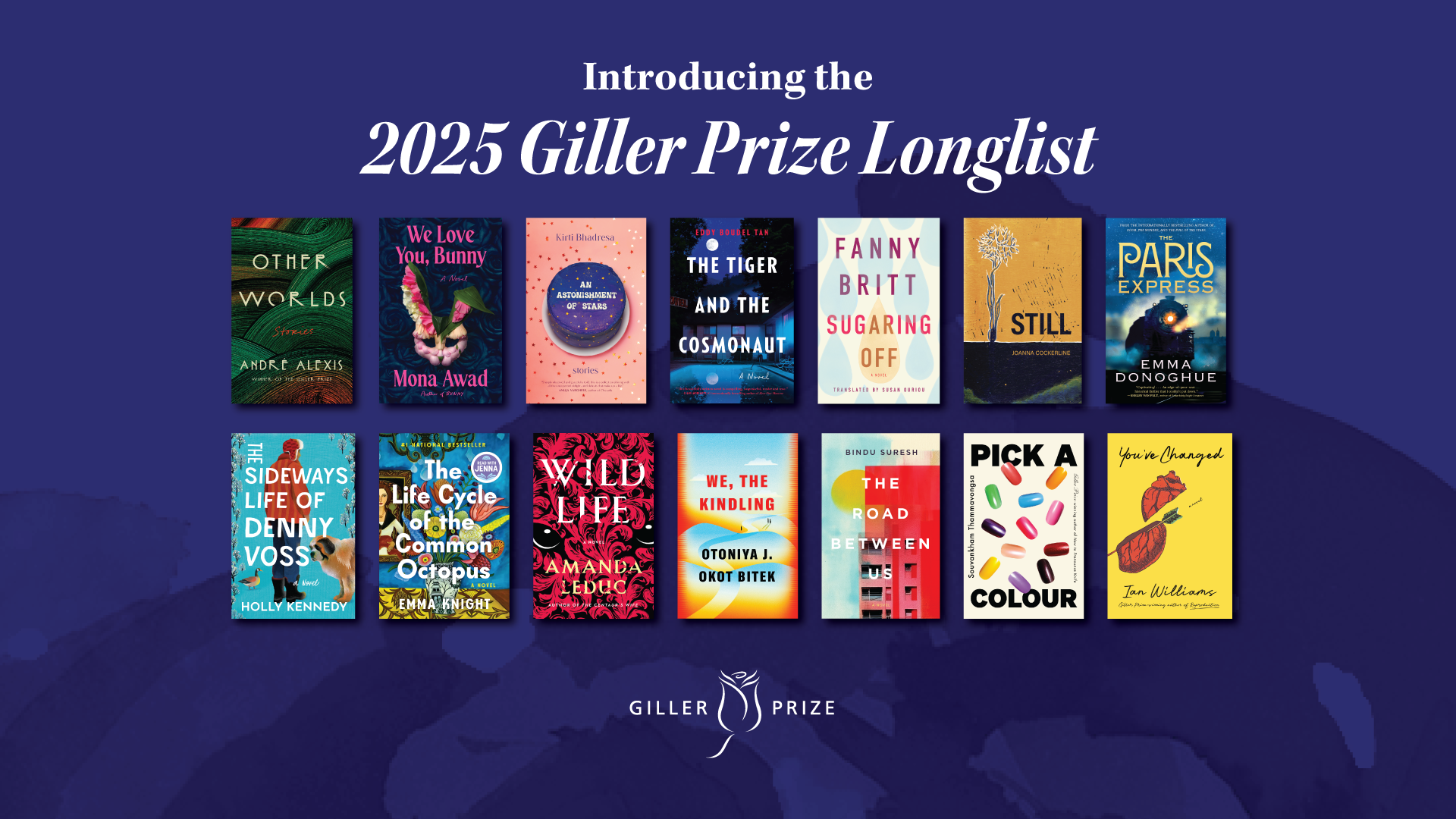 The 2025 Giller Prize longlist