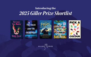 The 2025 Giller Prize shortlist