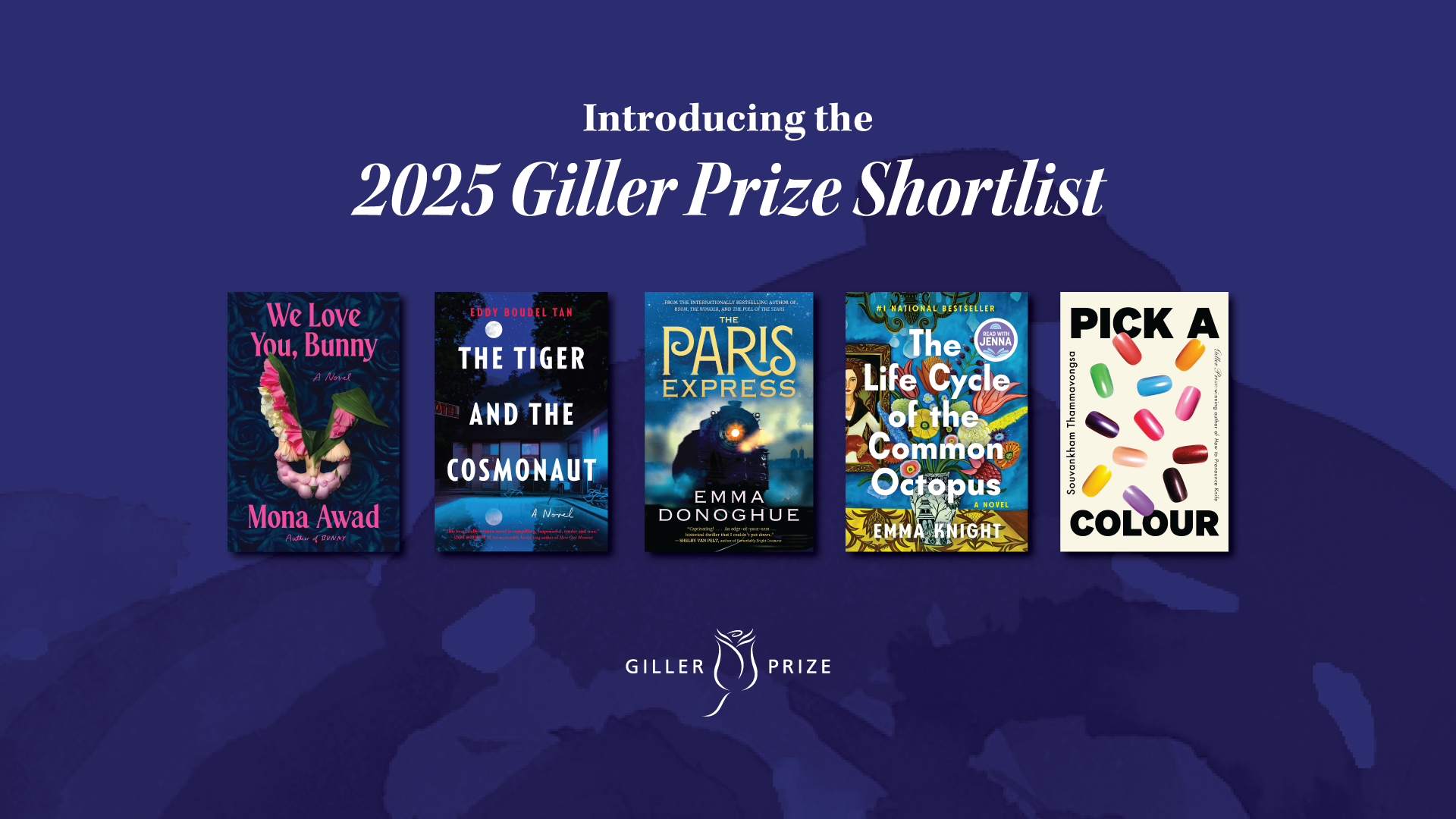 The 2025 Giller Prize shortlist